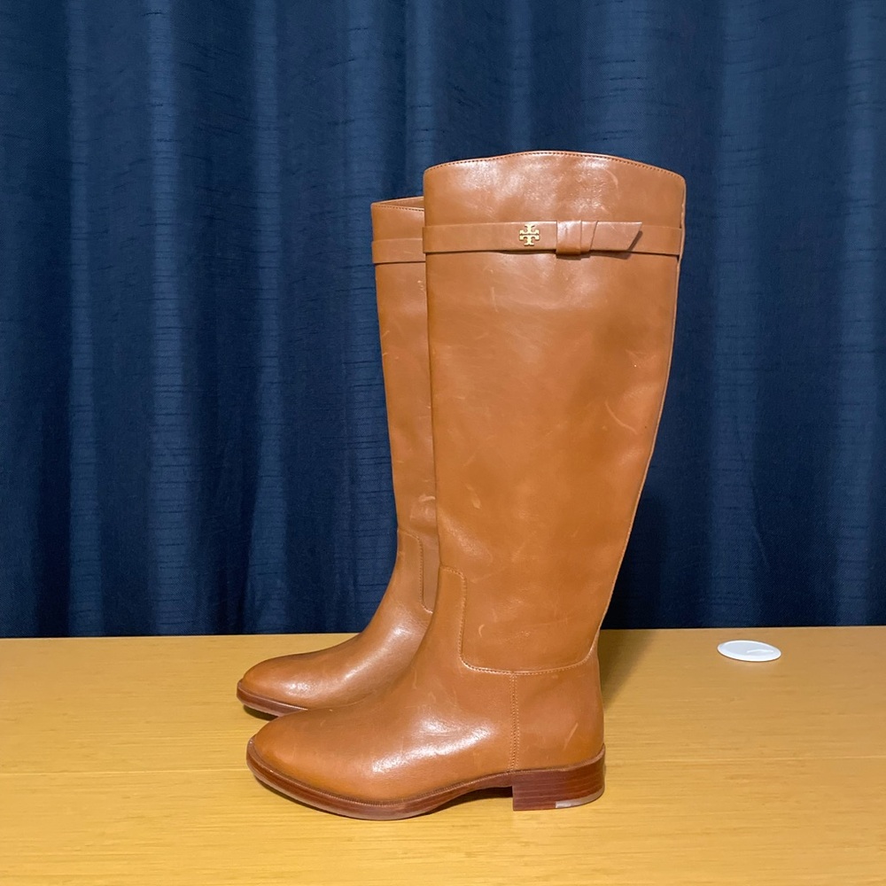 Tory Burch Turn Lock Riding Boot - Picture 3 of 8